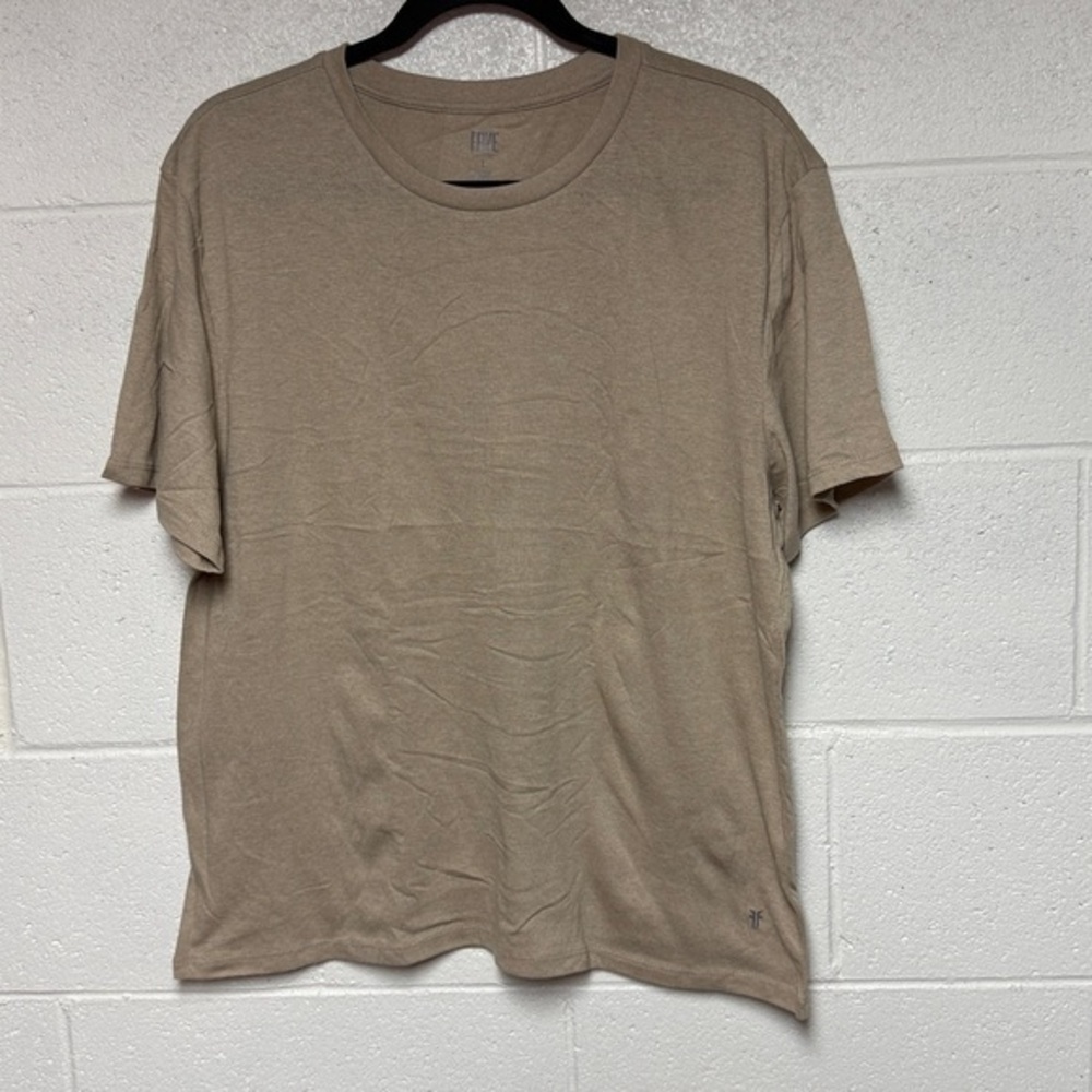 Frye Men's Tan Short Sleeve‎ Tee